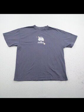 Darc Sport Shirt Mens Large Blue Wolves Bushido Code Athletic Workout Gym Limted